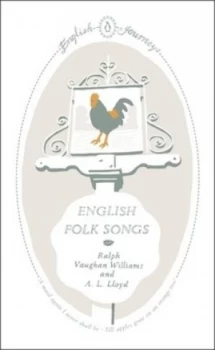 Image of English Folk Songs by Ralph Vaughan Williams Book