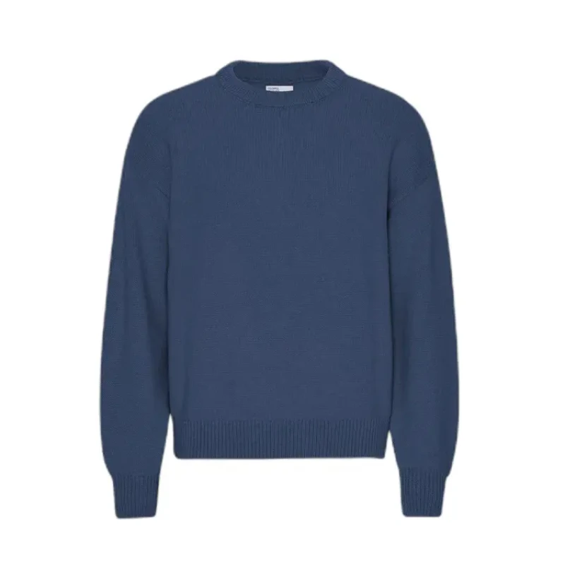 Image of Colorful Standard Oversized sweater Colorful Standard Petrol Blue Bleu Unisex S