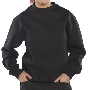 Image of Click Premium Sweatshirt 365gsm 2XL Black Ref CPPCSBLXXL Up to 3 Day
