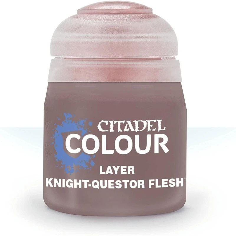 Image of Citadel Games Workshop Colour Layer: Knight Questor Flesh (12ml) Paint Multi