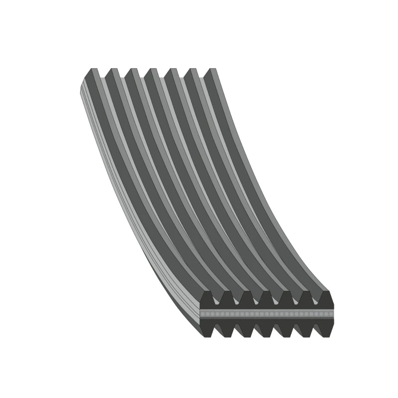 Image of FEBI BILSTEIN 45025 V-ribbed belt CR (chloroprene rubber) V-Ribbed Belts (305)