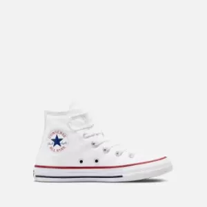 image of Converse Kids Chuck Taylor All Star Hi-Top Trainers - White/Natural - UK 10 Kids