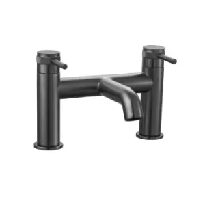 Image of Gunmetal Bath Mixer Tap - Axel