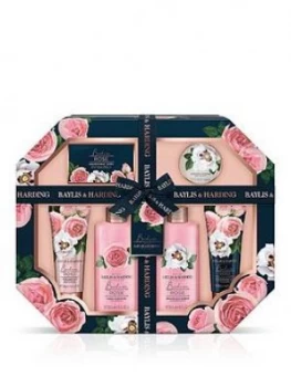 Image of Baylis & Harding Boudoire Rose Tray Set