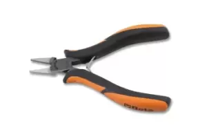 image of Beta Tools 1171BM Smooth Flat Short Nose Pliers 125mm Bi-Material 011710101