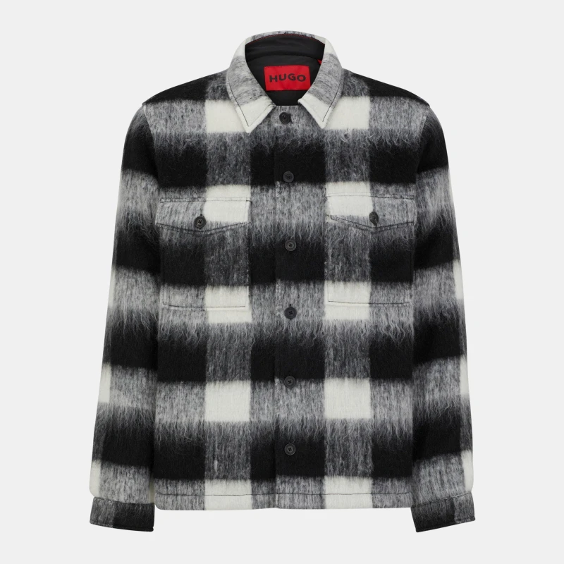 Image of Hugo Mens Enalu Overshirt Neutral male S