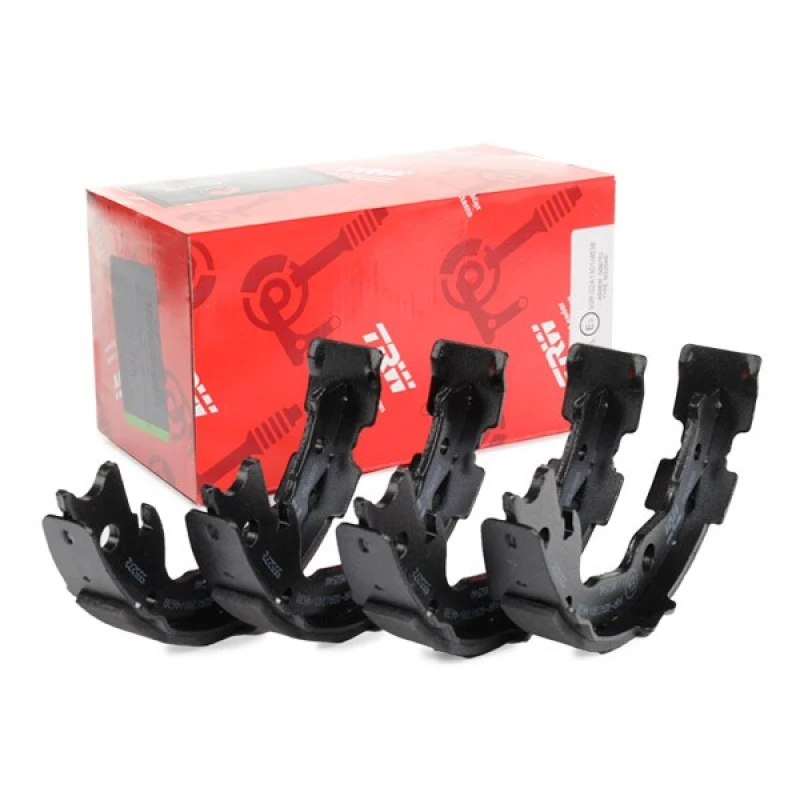 Image of TRW GS8752 Handbrake Shoes Brake Shoe Set,parking brake (1419)
