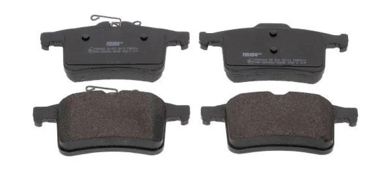 Image of FERODO FDB5014 Brake pad set PREMIER ECO FRICTION not prepared for wear warning indicator, without accessories Brake Pad Set,disc brake (402)