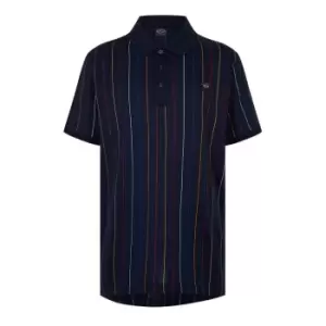 image of Paul And Shark P+S Knit Polo Top - Blue