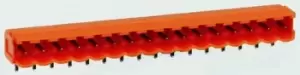 Image of Weidmuller Weidmller, OMNIMATE SL, 2 Way, 1 Row, Right Angle PCB Header