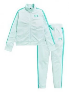 Image of Urban Armor Gear Girls UA Knit Track Suit - Mint, Mint, Size S, 7-8 Years, Women