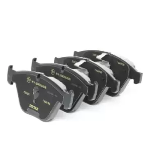 Image of TEXTAR Brake pad set Q+ 2331301 Brake pads,Brake pad set, disc brake BMW,3 Touring (E91),3 Limousine (E90),3 Coupe (E92),3 Limousine (F30, F80)