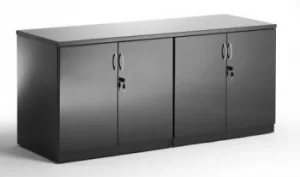 Image of Trexus Office Very High Cupboard 800x400x2000mm 4 Shelves Maple Ref