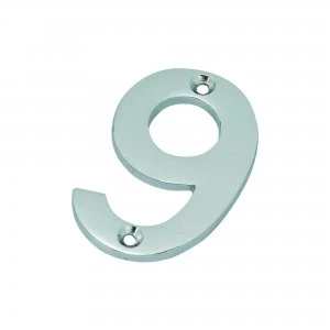 Image of Wickes Door Number 9 - Chrome