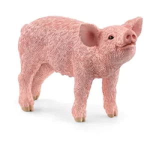 image of SCHLEICH Farm World Piglet Toy Figure, 3 to 8 Years, Pink (13934)