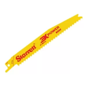 image of Starrett BT66-5 Bi-Metal Reciprocating Blade, Wood Tapered 152mm 6 TPI (Pack 5)