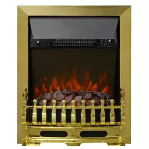 Image of Be Modern 2kW Bayden 16" Electric Inset Electric Fire - Brass