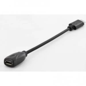 image of ASSMANN Electronic 0.15 m USB C / Micro USB B Black