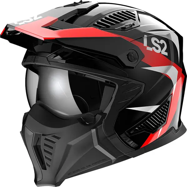 Image of LS2 OF606 Drifter Triality Red 06 Size L