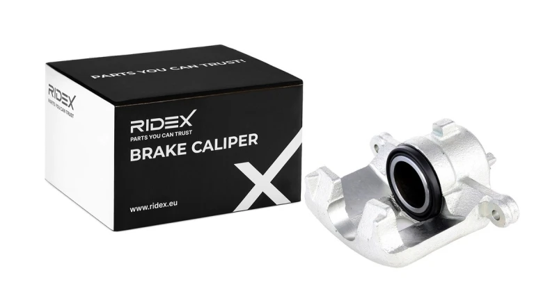 Image of RIDEX 78B0316 Brake caliper Front Axle Cast Iron Brake Caliper (78)