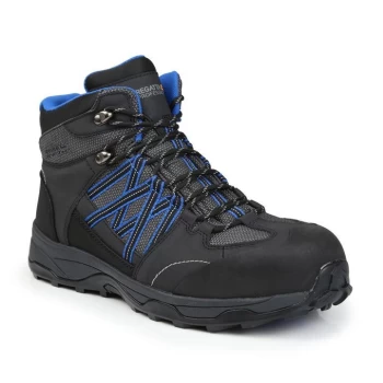 Image of Regatta Claystone Safety Toe Cap Safety Work Boot - Blue
