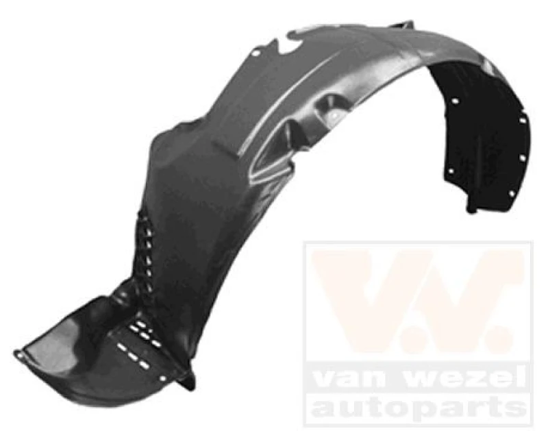 Image of VAN WEZEL Wheel arch liner VAN WEZEL 8268433