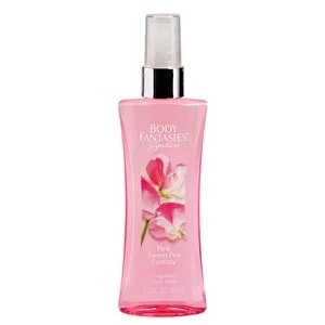 image of Body Fantasies Signature Pink Sweet Pea Body Spray 94ml