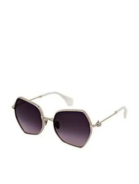 image of Vivienne Westwood Shiny Gold Sunglass Gold VWR8F Unisex