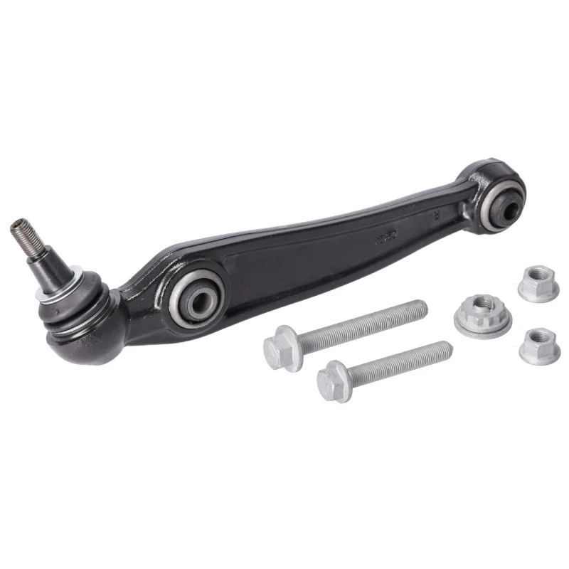 Image of FEBI BILSTEIN 40572 Suspension arm Control Arm, Cast Steel, Lower, with bolts/screws, with rubber mounts Cast Steel Track Control Arm (273)