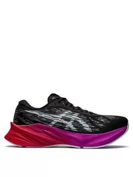 Image of Asics Novablast 3 Trainers - Black/Pink, Size 6, Women