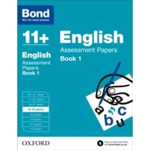 Image of Bond 11+: English: Assessment Papers: 9-10 Years Book 1 by Sarah Lindsay (Paperback, 2015)