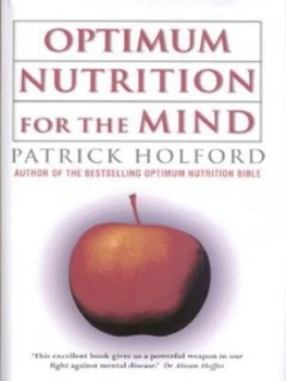 Image of Optimum Nutrition for the Mind by Patrick Holford Hardback