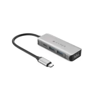 Image of Targus Hyper Drive HD 4-in-1 USB-C Hub, black