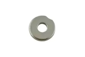 image of Table 4 Flat Washers 3/16in. Zinc Plated Pk 500 Connect 31456