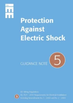 Image of Protection against Electric Shock by Institution of Electrical Engineers Book