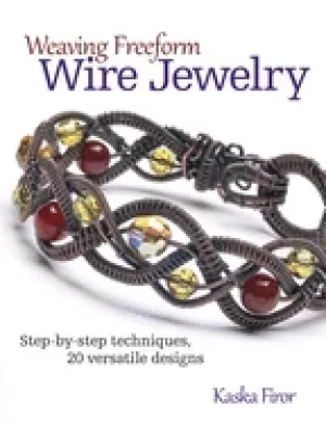 Image of weaving freeform wire jewelry step by step techniques 20 versatile designs