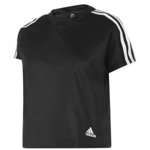 adidas adidas Attitude T Shirt Ladies - Black