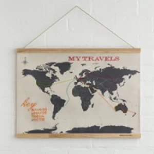 Image of Cross Stitch Map