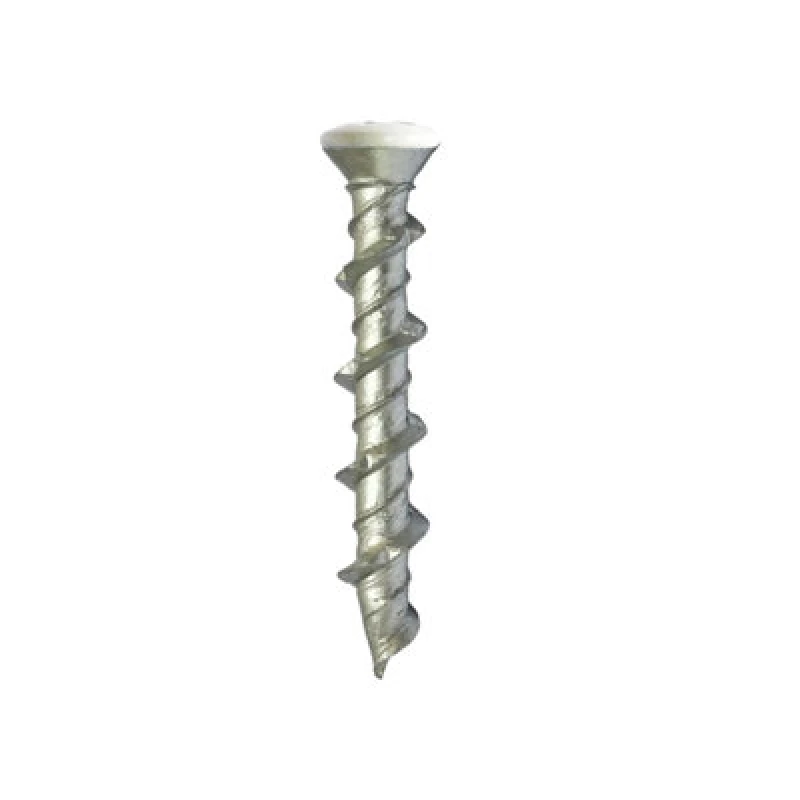 Image of Jcp Fixings Wall Screws Csk Head White Head - 5.0 X 50mm - Fjws5050Csw - Perfect For Wall Installations - Box Of 100