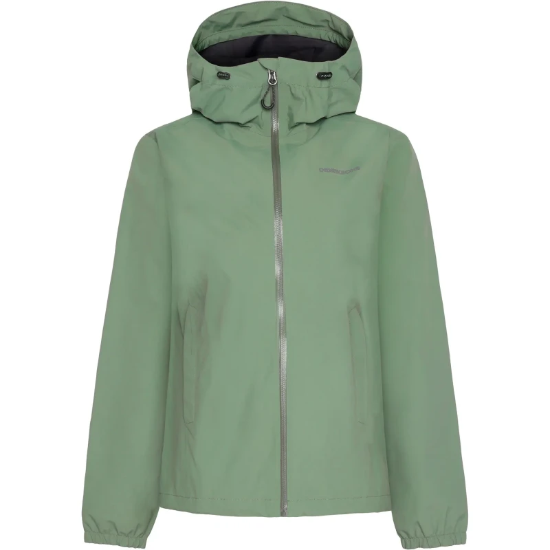 Image of Womens waterproof jacket Didriksons Varja Vert Female 42