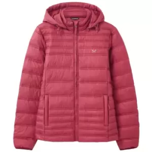 Image of Crew Clothing Womens Quilted Lightweight Jacket Old Rose 18