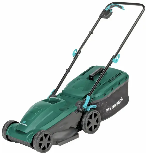 Image of McGregor MER1434 1400W 34cm Corded Rotary Lawnmower