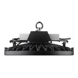 image of Kosnic Black 150W Circular LED High Bay Luminaire - Daylight - KMHD150CHB/D-W50