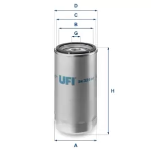 Image of UFI 24.329.00 Fuel Filter