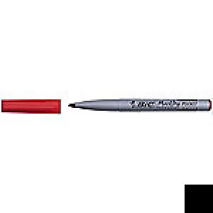 Image of BIC Permanent Marker 1445 Bullet 1mm Black 12 Pieces