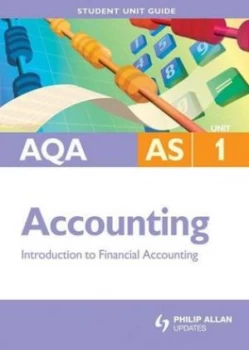 Image of Aqa As Accounting. Unit 1 Introduction to Financial Accounting by Ian Harrison Book