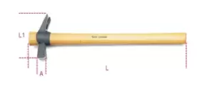 Image of Beta Tools 1376X Claw Hammer Square Pein, Magnet & Nail Holder 250g 013760125