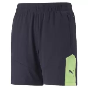 image of Puma Individial Jnr Training Shorts - Purple