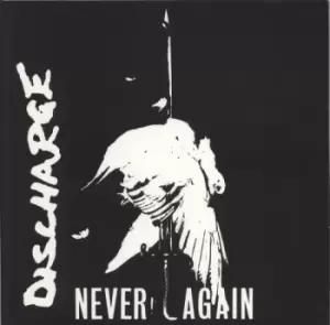Image of Discharge Never Again - Grey Vinyl 2016 UK vinyl LP LETV453LP