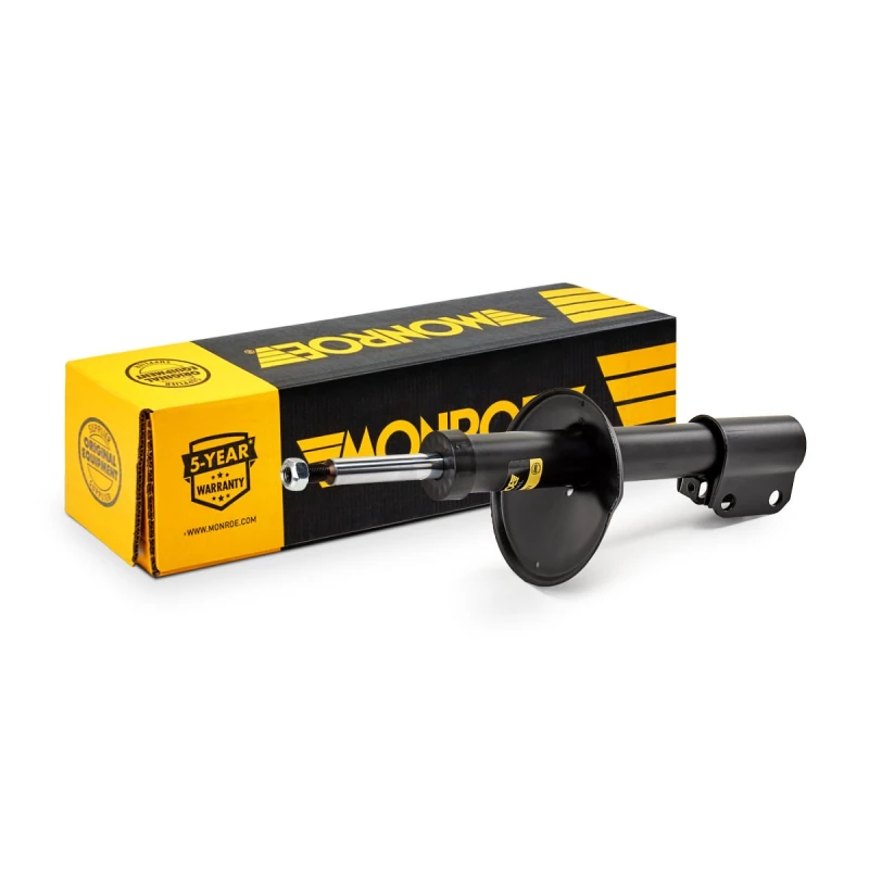 Image of MONROE 11257 Shock absorber MONROE Original Oil Pressure, Twin-Tube, Suspension Strut, Bottom Clamp Shock Absorber (854)
